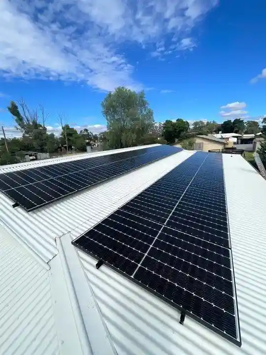 Grid Connect Solar Panel on roof