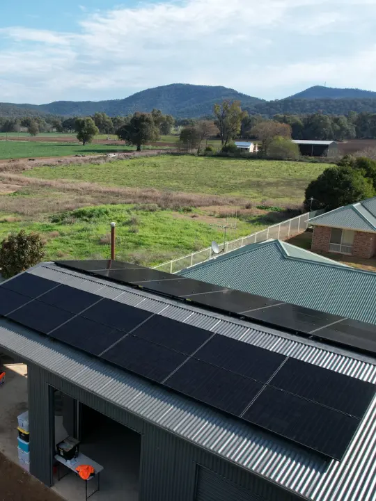 solar panels in wellington